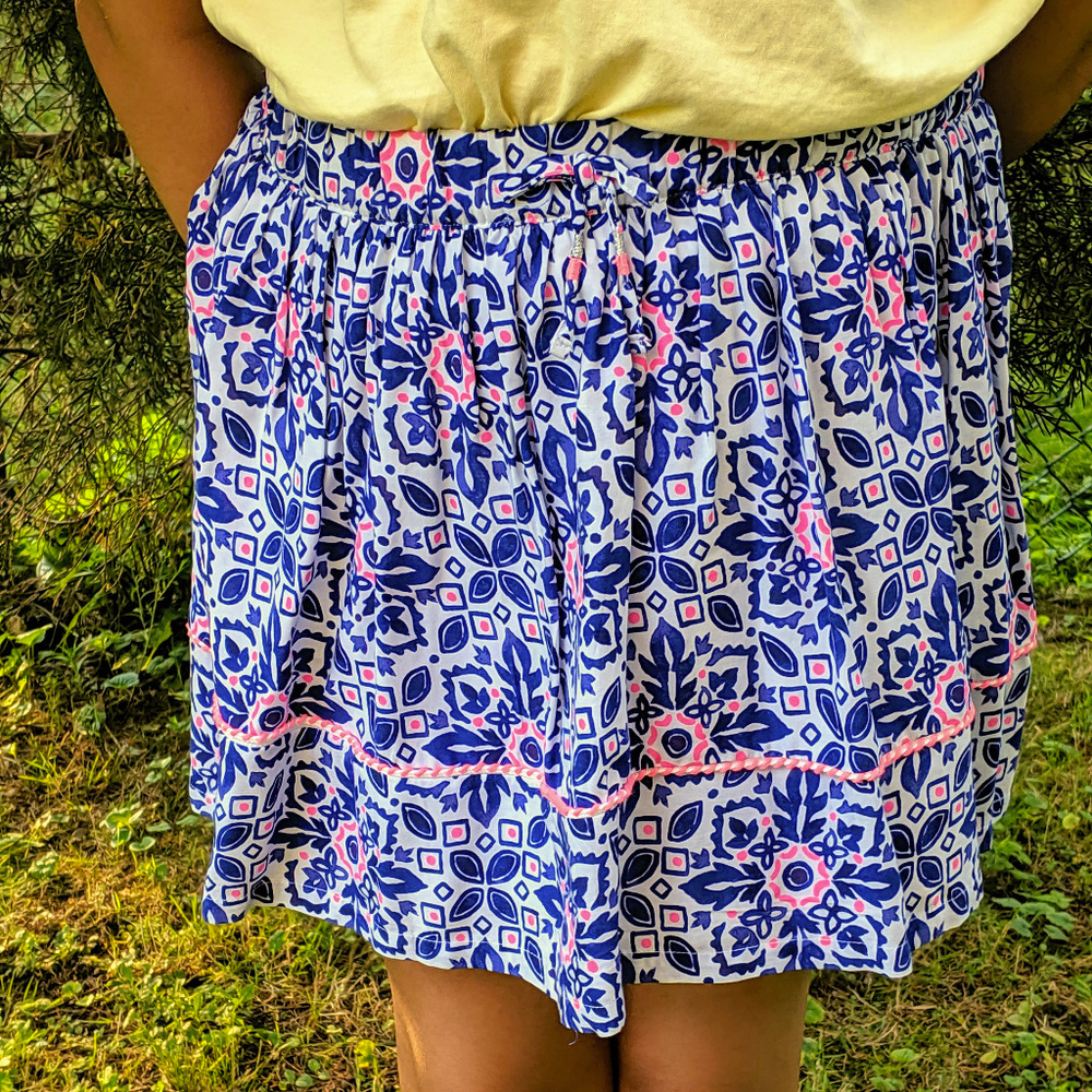 NWOT Girl's Beautiful Floral Skirt